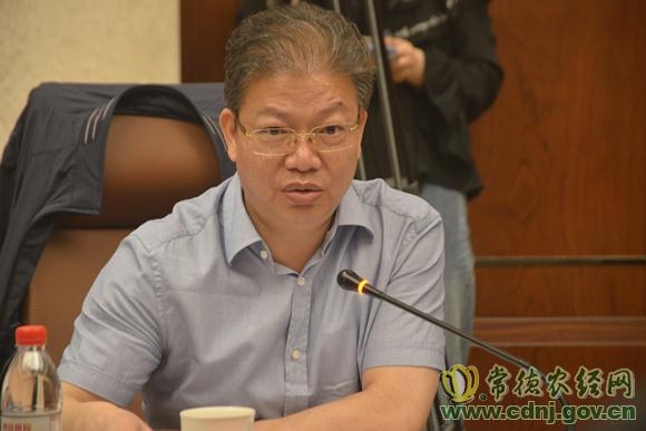 省农业农村厅副厅长唐道明来常德调研高标准农田建设工作