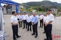 沈晓明赴石门县调研指导暴雨洪涝灾害受灾群众转移安置工作